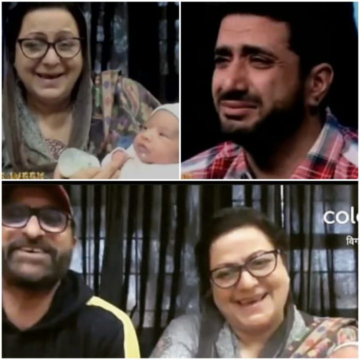 Aly Goni Reunion with his family on video call