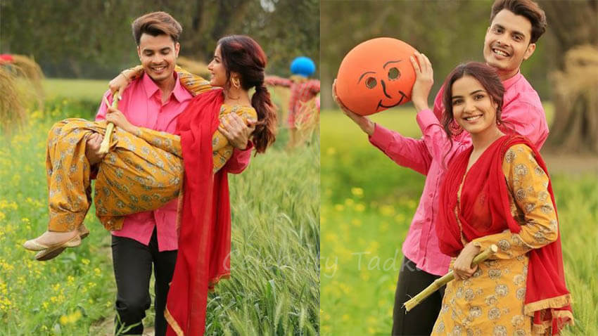 Jasmin Bhasin Announces Her Next Punjabi Album With Singer Gurnazar