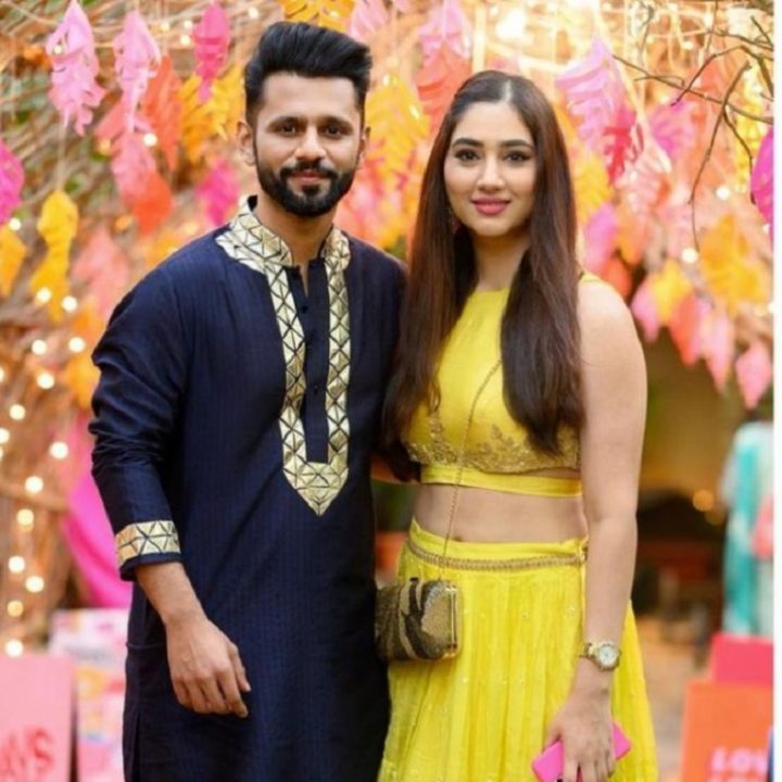 Rahul Vaidya’s girlfriend Disha Parmar shares mehandi pictures