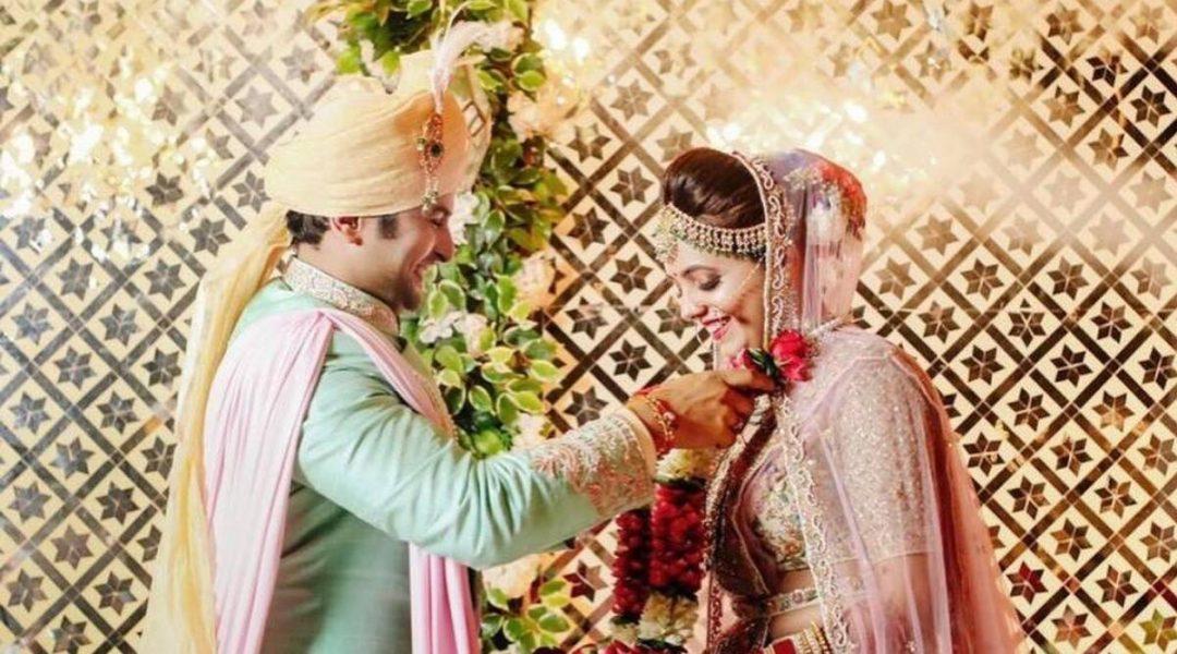 Sugandha Mishra Shares First Wedding Photo With Sanket Bhosale