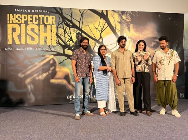 Team Inspector Rishi amps up anticipation for their upcoming horror, crime, drama series with a special press conference in Hyderabad