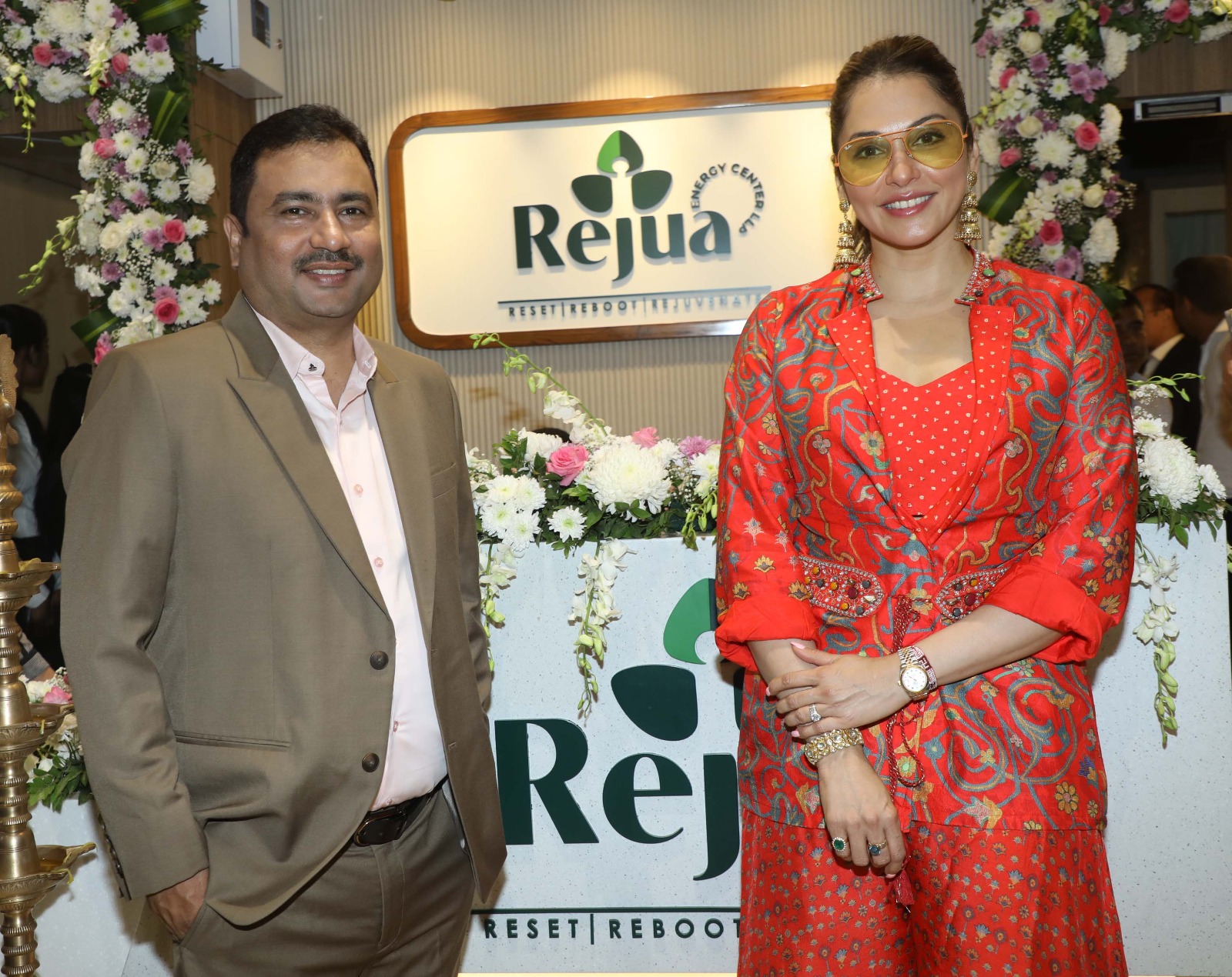 Isha Koppikar, Zareen Khan, Sunanda Shetty and others Grace the Relaunch of Rejua Energy Center