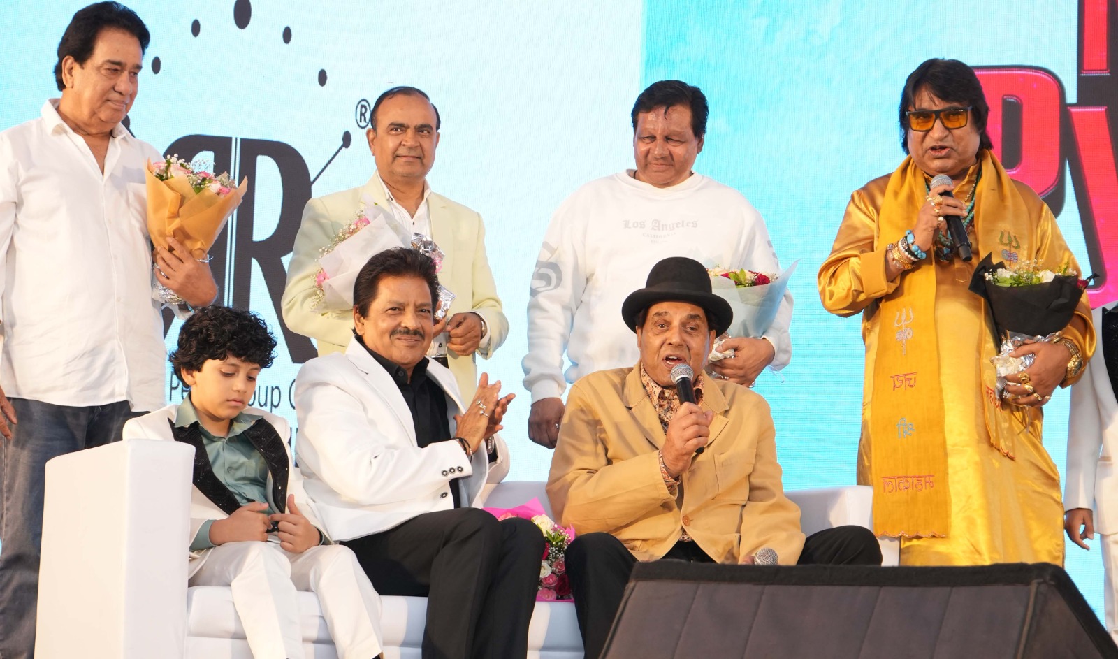 Ronnie Rodrigues’ Film “Maine Pyaar Kiya Phir Se” Launched with Dharmendra, Arbaaz Khan, Vidya Malavade, Udit Narayan and Rajpal Yadav