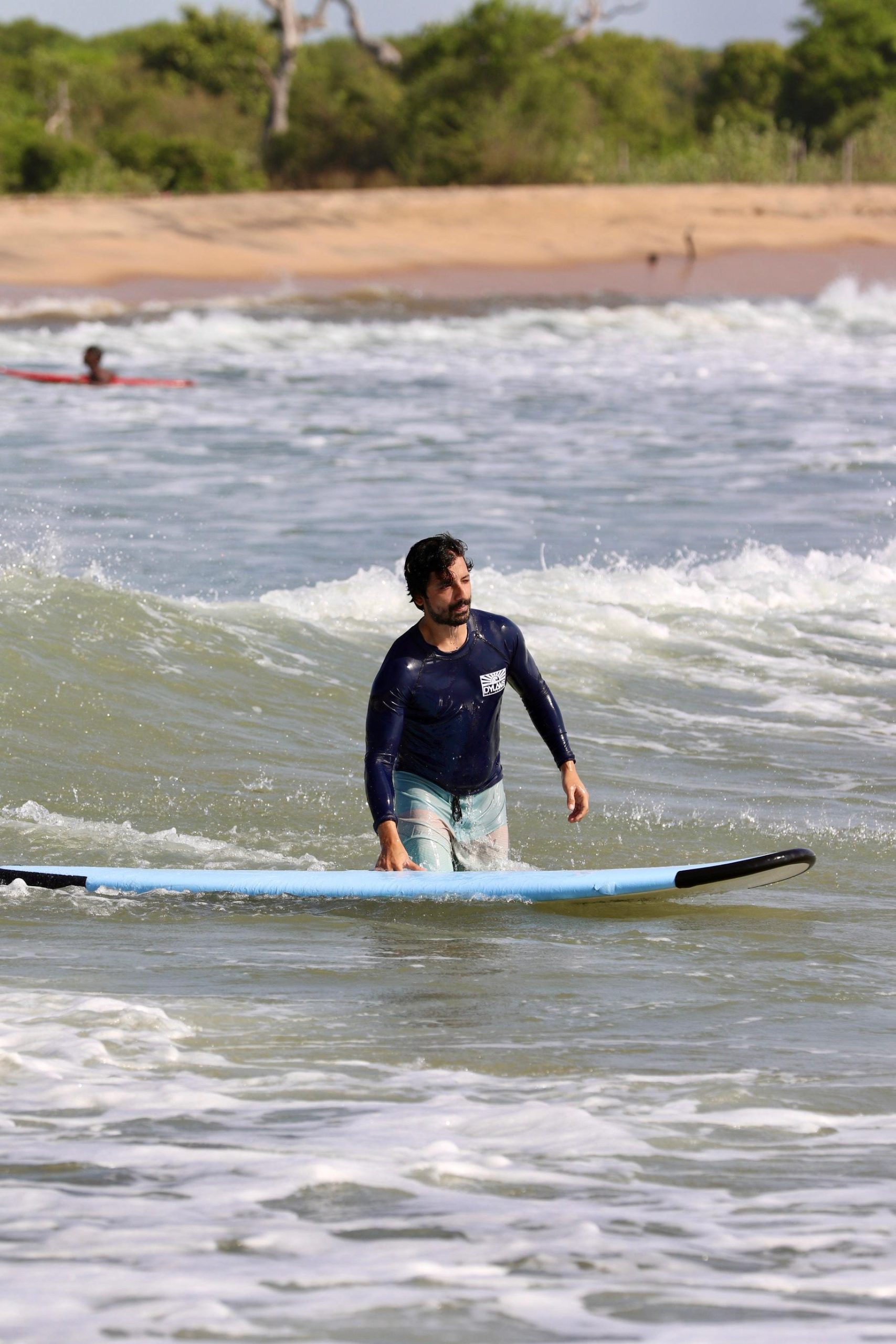 Priyanshu Painyuli unleashes his adventurous side, takes up surfing in Sri Lanka