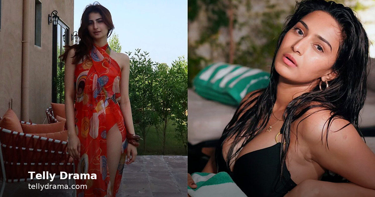 Erica and Palak Serve Two Chic Poolside Looks