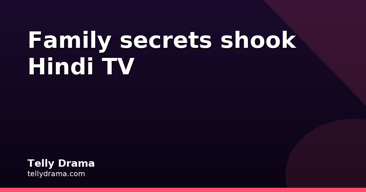 Hindi TV Twists: Anupamaa to Vasudha, 5-11 Oct