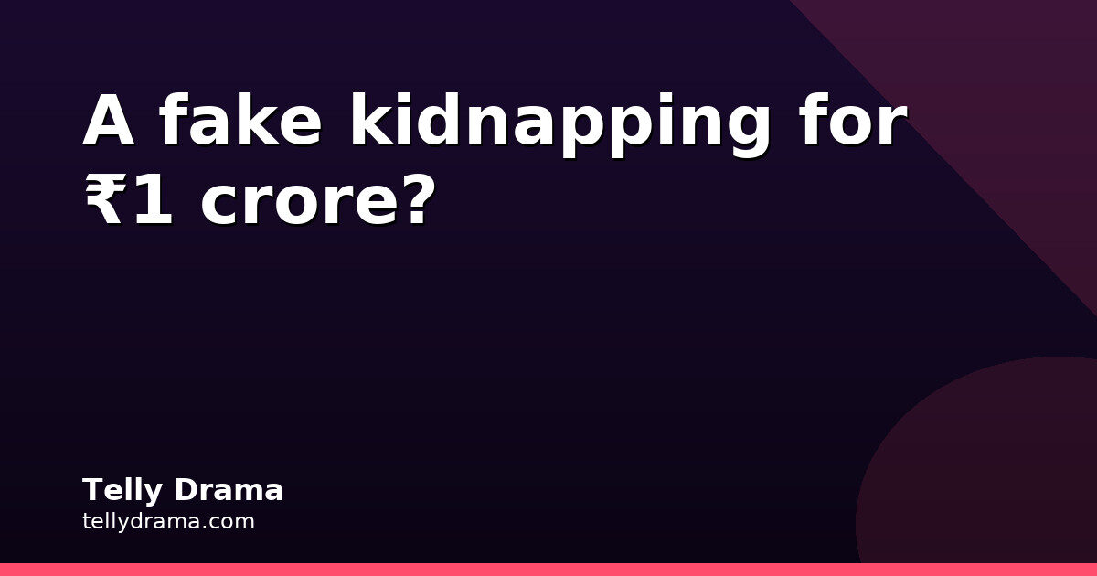 Jagadhatri: A ₹1 Crore Ransom Call Could Be a Ploy
