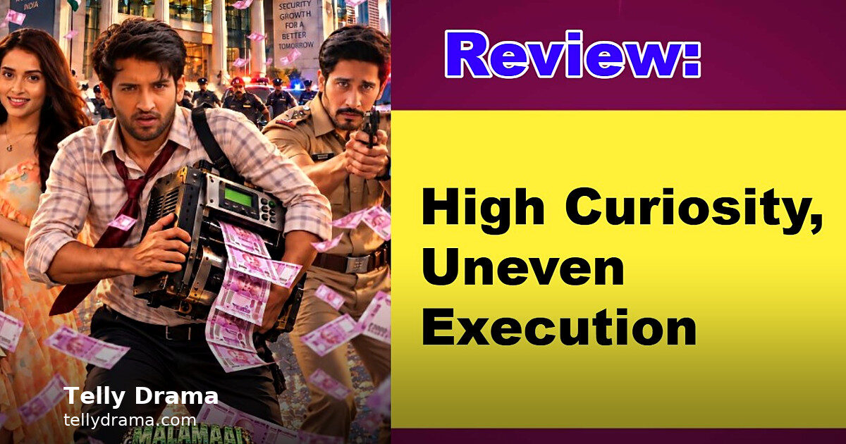 Malamaal Machine: 2.5/5 for Bullet TV's Money Thriller