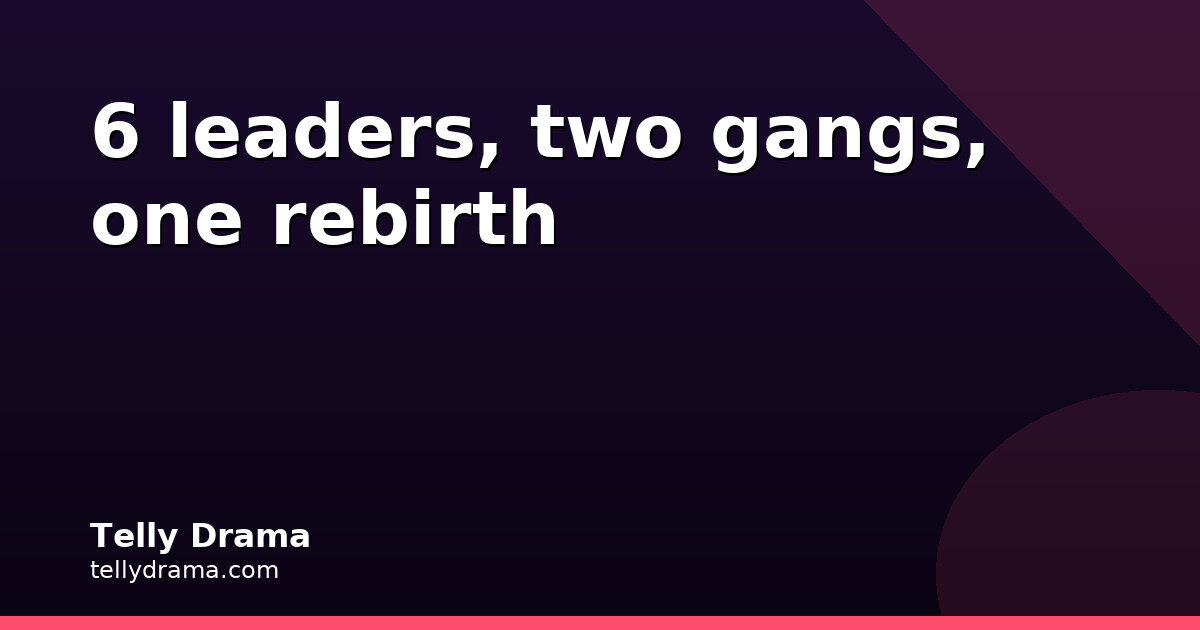 Roadies 21 Rebirth: 16 Oct Premiere and 6 Gang Leaders